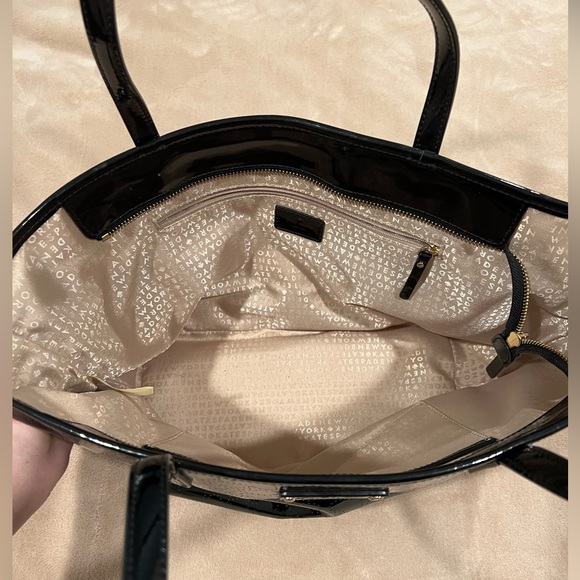 Kate Spade Black PVC Tote - Picture 6 of 9